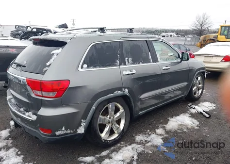 2011 Jeep Grand Cherokee Overland z USA, uszkodzony, nr VIN 1J4RR6GT0BC738294